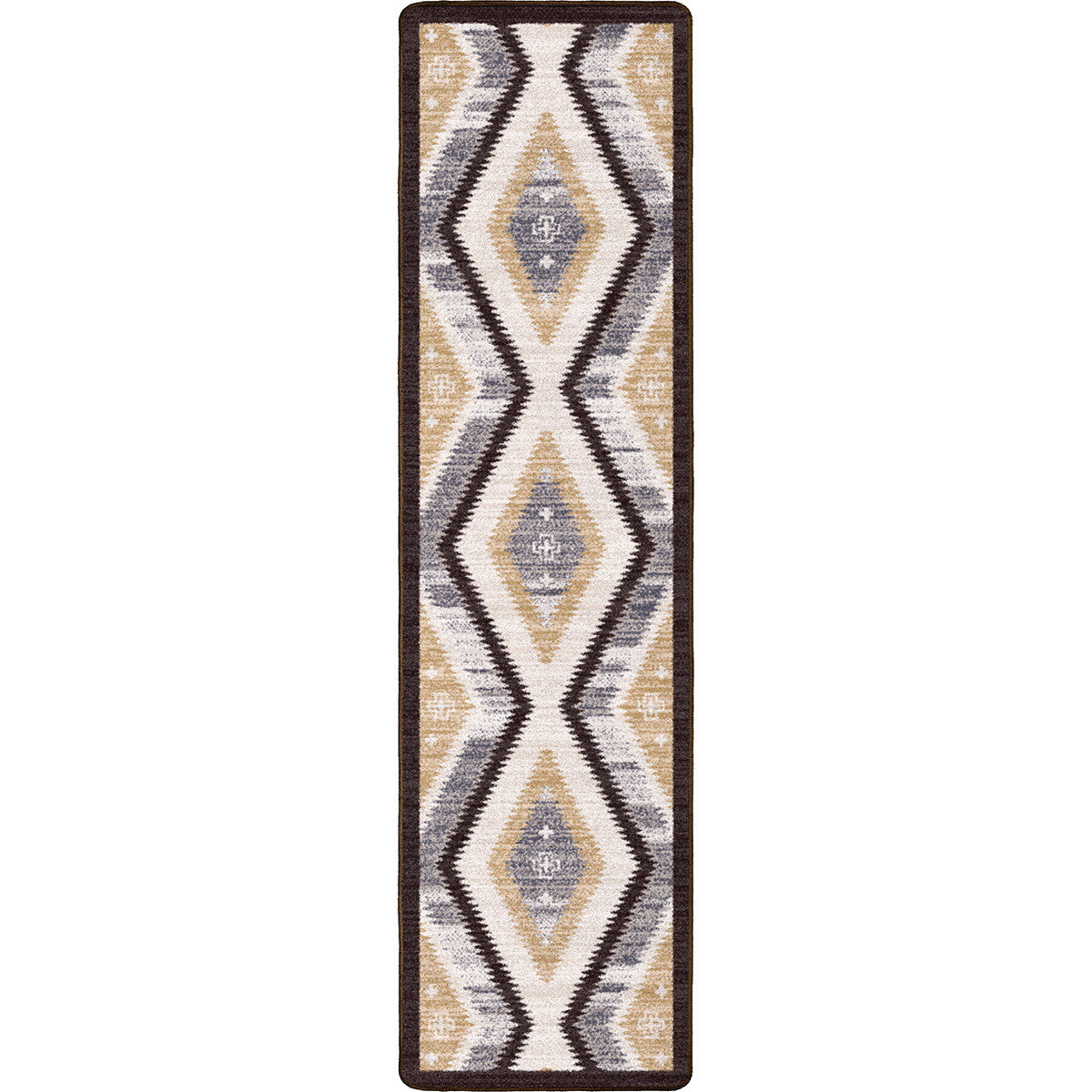 Tribal Waves Rug - 2 x 12