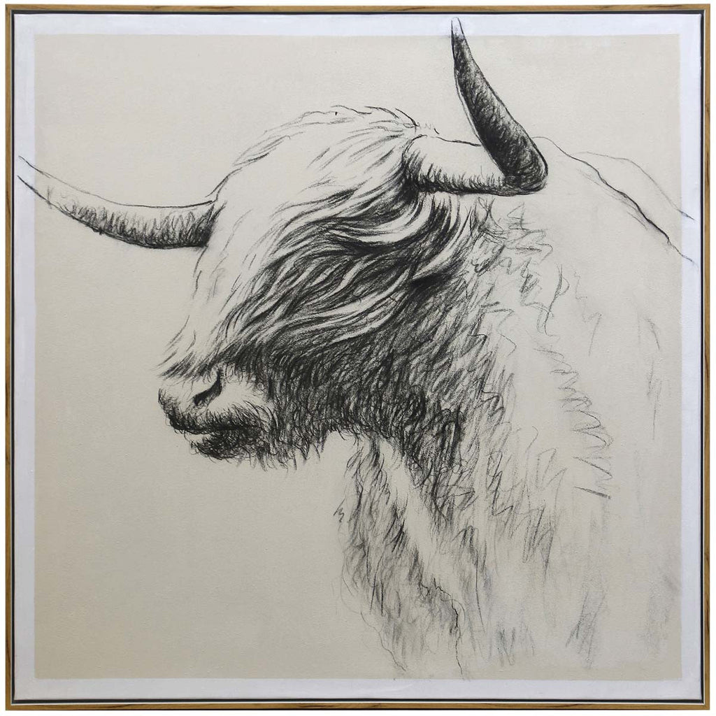 Grazeland Oil Painted Wall Art