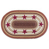 Maroon Texas Beacon Rug - 2 x 4