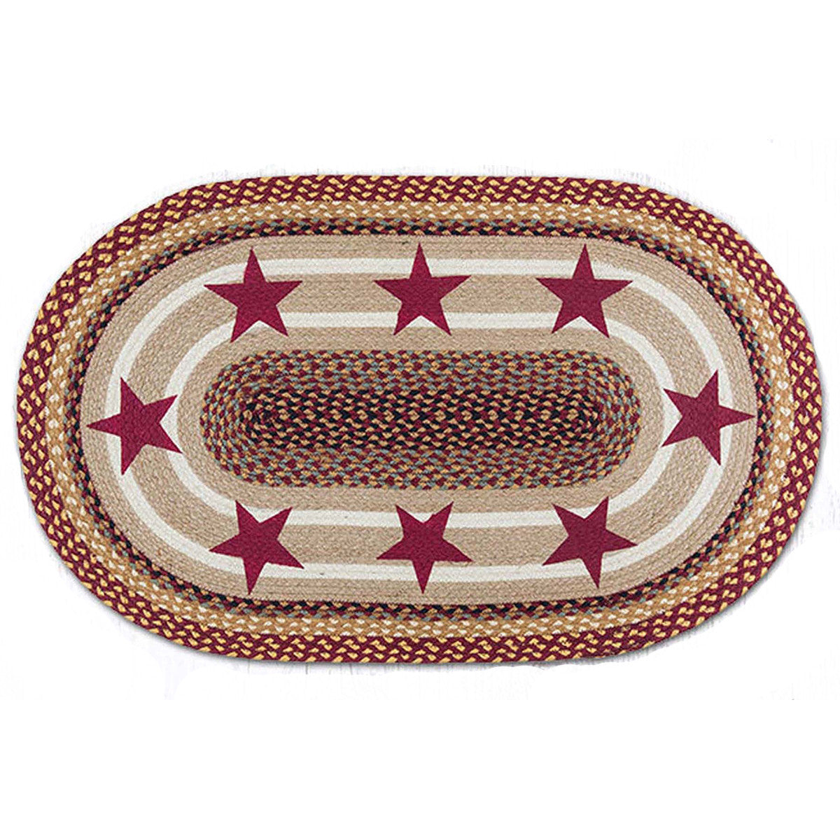Maroon Texas Beacon Rug - 2 x 4