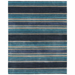 Azul Serape Rug - 8 x 10