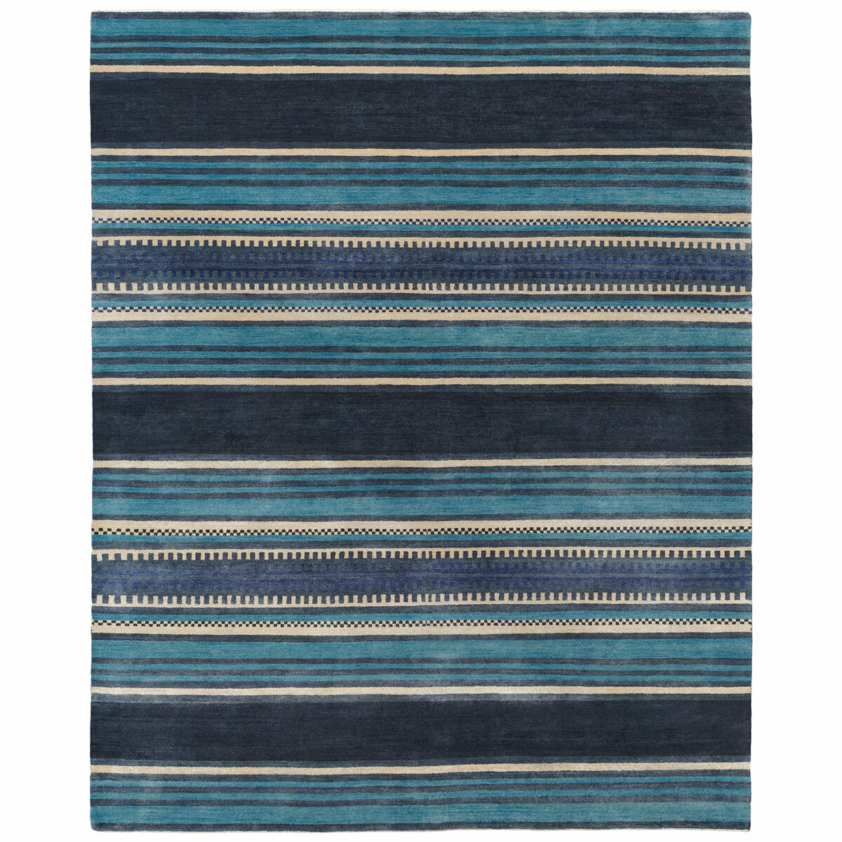 Azul Serape Rug - 8 x 10