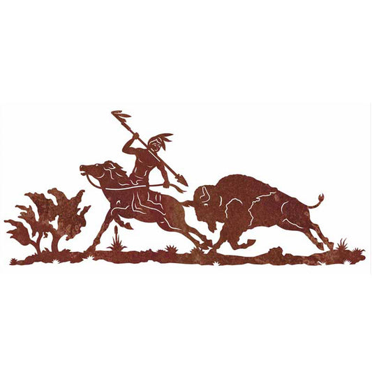 Buffalo Hunt Wall Art