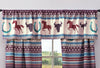 Western Trails Lined Valance - CLEARANCE