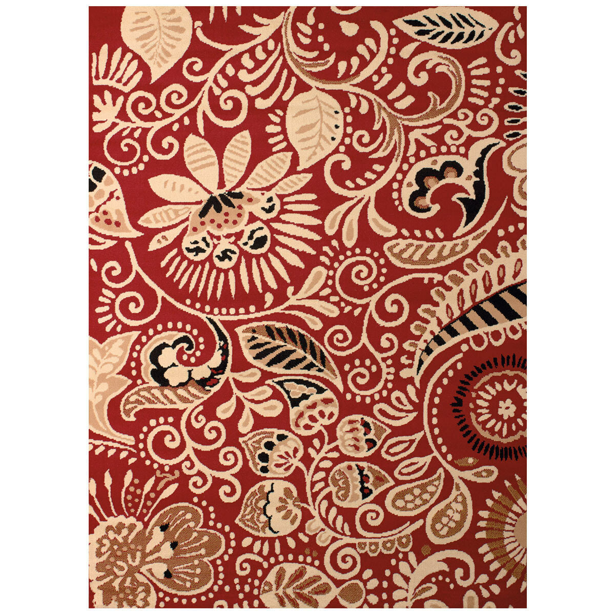 Paisley Sun Rug - 5 x 7