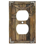Rustic Barn Door Outlet Cover - SALE