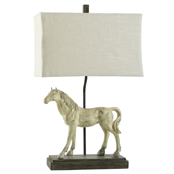 Gray Beauty Table Lamp