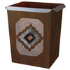 Diamond Copper Concho Waste Basket