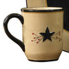 Country Living Stars Mugs - Set of 4