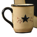 Country Living Stars Mugs - Set of 4