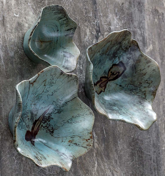 Tecumseh Wood Wall Art - Set of 3