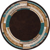 Southwest Arrows Rug - 8 Ft. Round