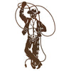 Roping Cowboy Wall Art
