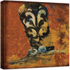 Blazing Boot Canvas Art