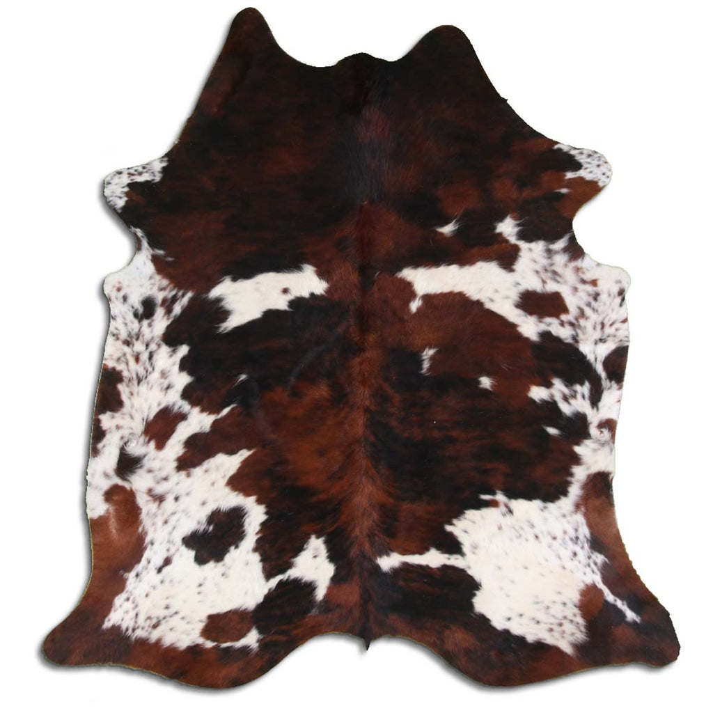 Variegated Tri Cowhide Rug - Large