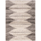 Gray Mirrored Rug - 2 x 8