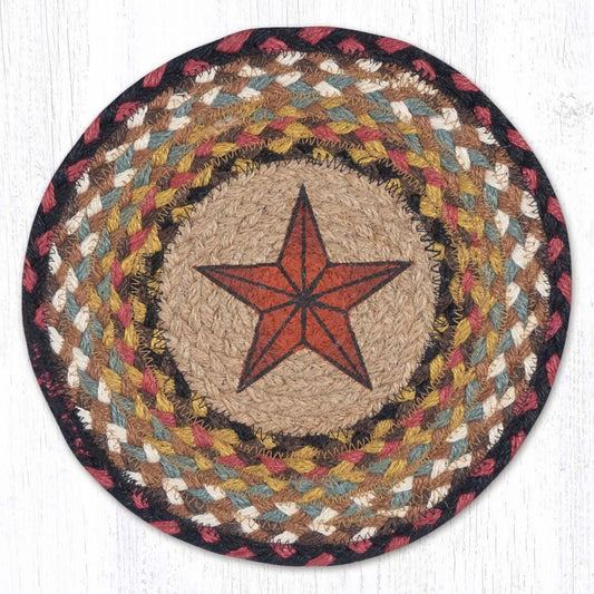 Starred Braided Trivets - Set of 3