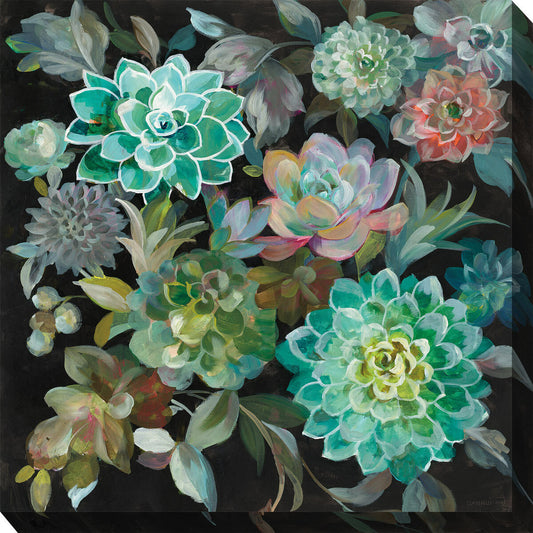 Southwest Botanicals IV Canvas Art