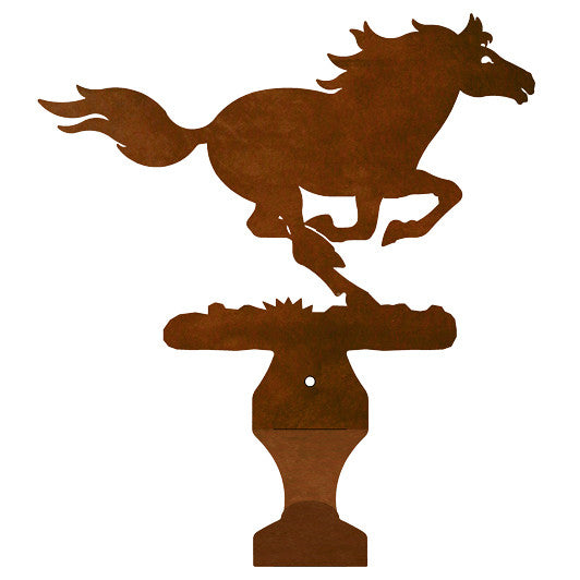 Running Horse Small Drape Rod Bracket