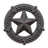 Star with Barbed Wire Cabinet Knobs - Set of 2