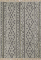 Rustic Rawhide Gray Rug - 2 x 3