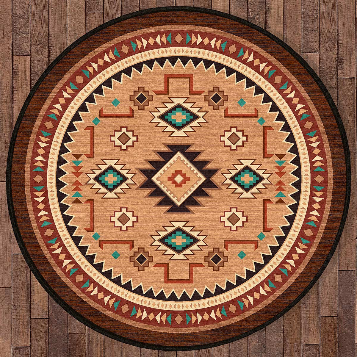 Little River Rug - 8 Ft. Round