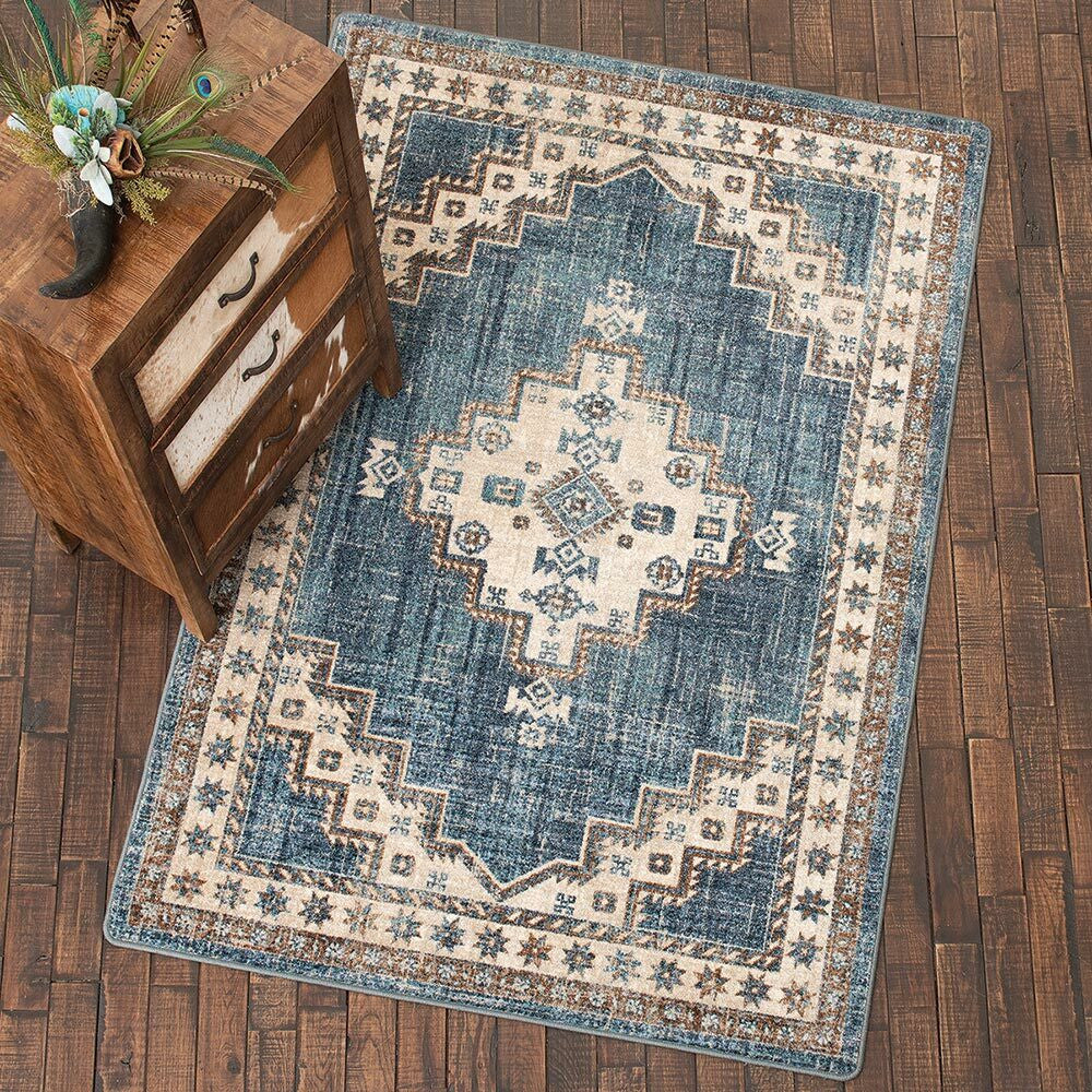 Sedona Nights Denim Rug Collection