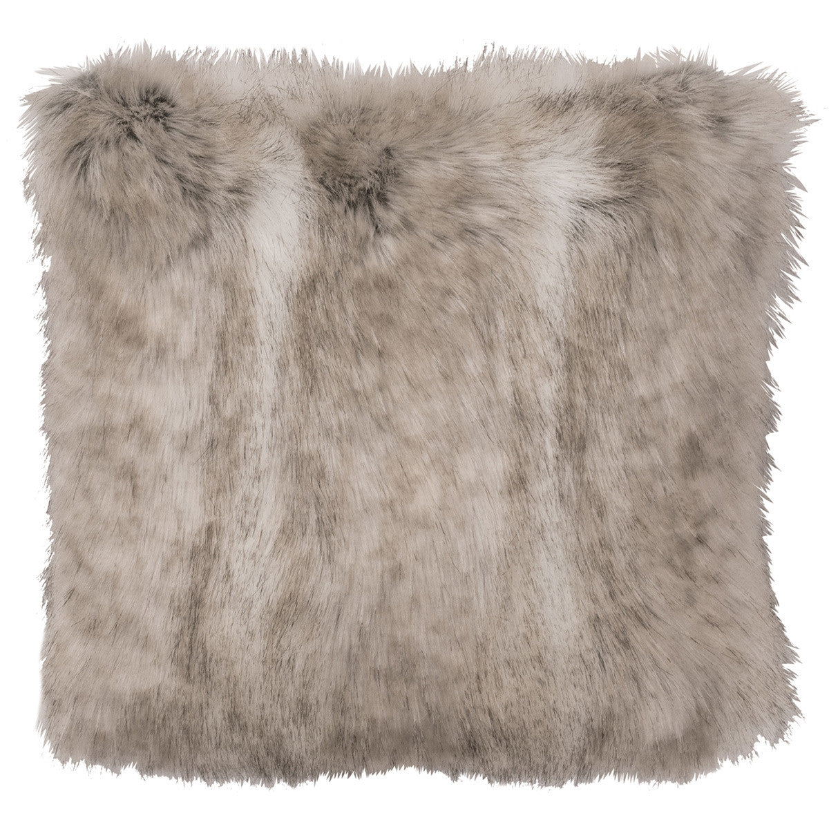 Canadian Stone Fox Fur Pillow - 18 x 18