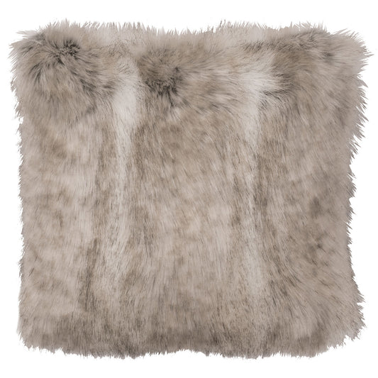 Canadian Stone Fox Fur Pillow - 18 x 18