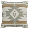 Muted Nahua Pillow with Feather Insert