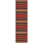 Santa Fe Stripe Rug - 2 x 8