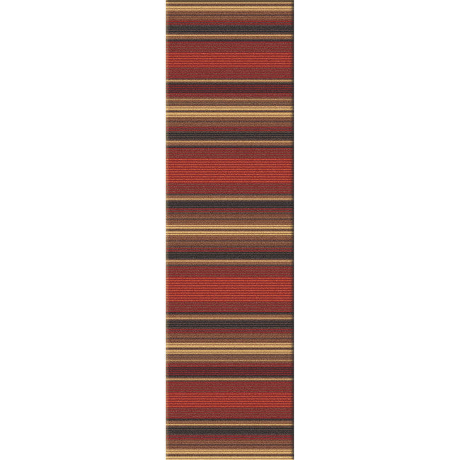 Santa Fe Stripe Rug - 2 x 8