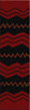 War Path Red Rug - 2 x 8