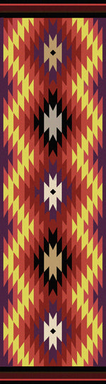 Star Burst Bright Rug - 2 x 8
