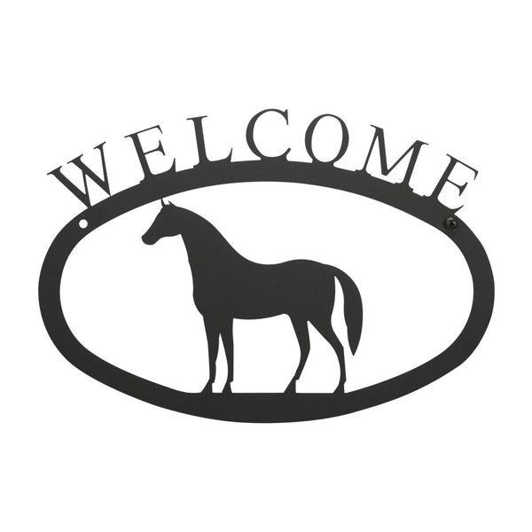 Horse Welcome Sign