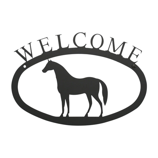 Horse Welcome Sign