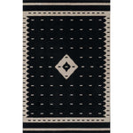 Solo Diamond Black Rug - 2 x 3