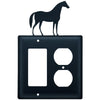 Wrought Iron Horse GFI & Outlet Cover