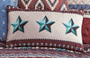 Turquoise Stars Accent Pillow - CLEARANCE
