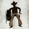 Cowboy Curtain Rod Brackets
