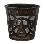 Stars & Studs Metal Waste Basket