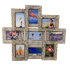 Vintage Driftwood 9-Photo Wall Frame