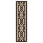 Canyon Shadow Saddle Rug - 2 x 8