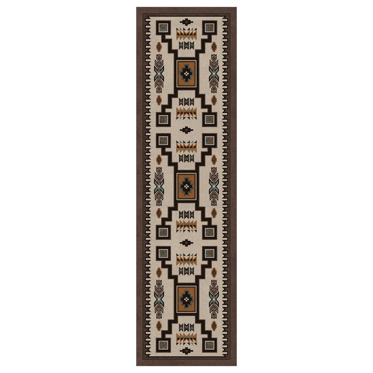Canyon Shadow Saddle Rug - 2 x 8