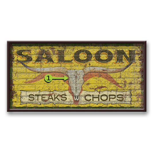Saloon Personalized Framed Art
