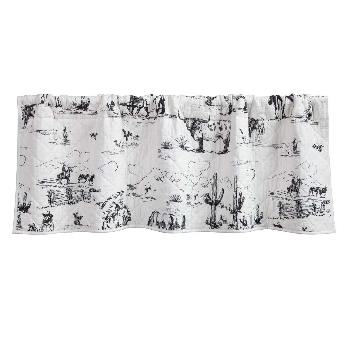 Rustic Ranch Valance