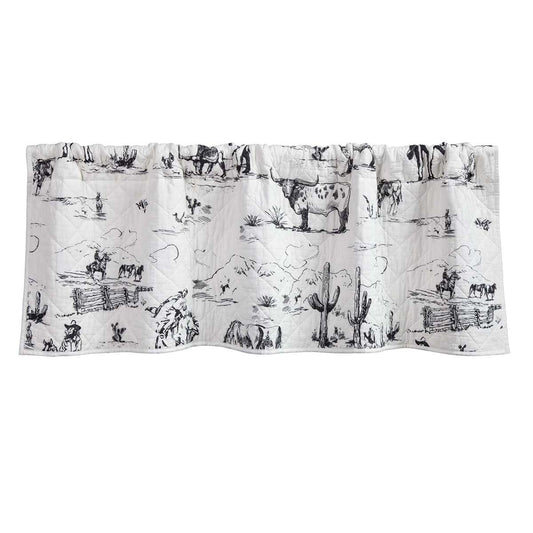Rustic Ranch Valance