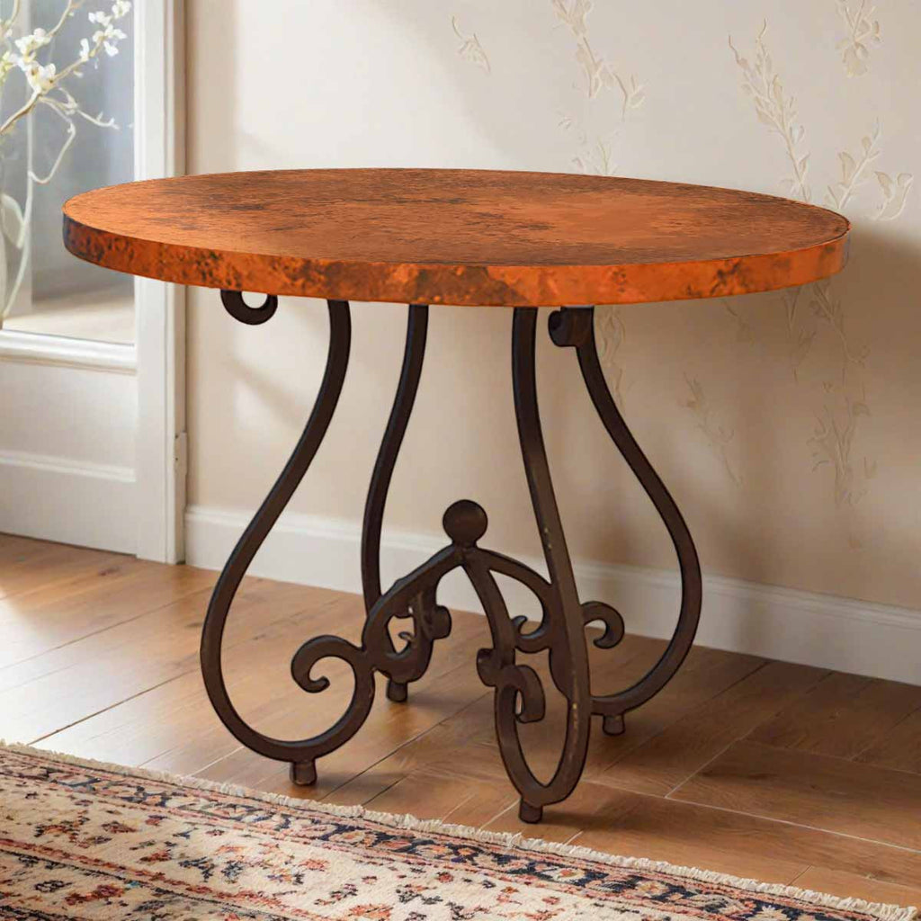 Sidewinder Iron & Copper Occasional Table