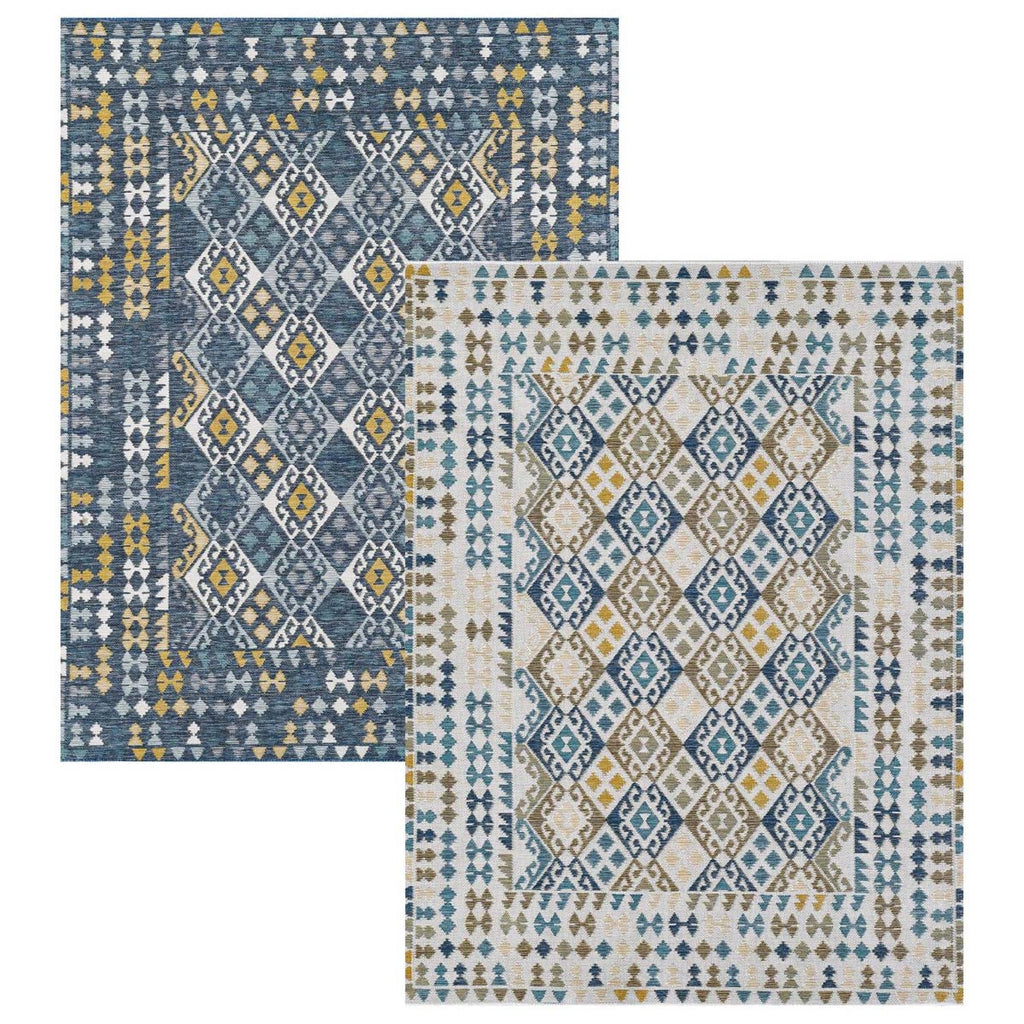 Blue Diamond Indoor/Outdoor Rug - 5 x 7