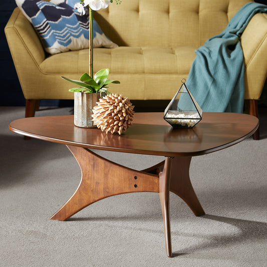 Arrowhead Wood Coffee Table - Brown